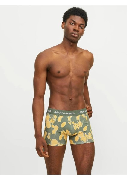 Çok Renkli Erkek 3'lü Boxer Set 12256550