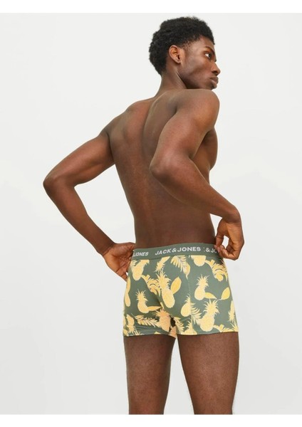 Çok Renkli Erkek 3'lü Boxer Set 12256550