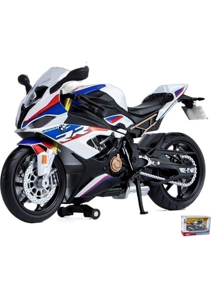 1:12 Bmw S1000RR Simülasyon Alaşımlı Motosiklet Süs Modeli (Yurt Dışından)