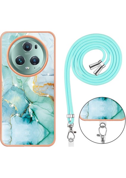 Onur Için Kılıf Sihirli 5 Pro Crossbody Kordon Askısı Anti-Çizik Yumuşak (Yurt Dışından)
