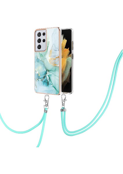 Samsung Galaxy S21 Ultra 5g Tampon Anti-Çizik Yumuşak Crossbody (Yurt Dışından)