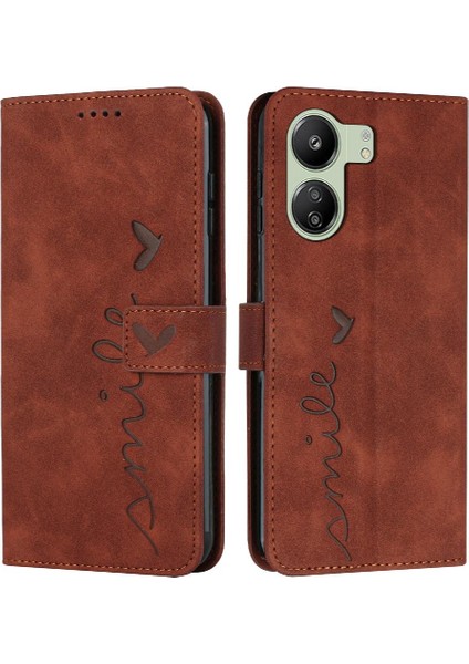 Uyumlu Xiaomi Redmi Wallet Cüzdan Kılıf Tam Koruma Kartı Ekleme Pu (Yurt Dışından)