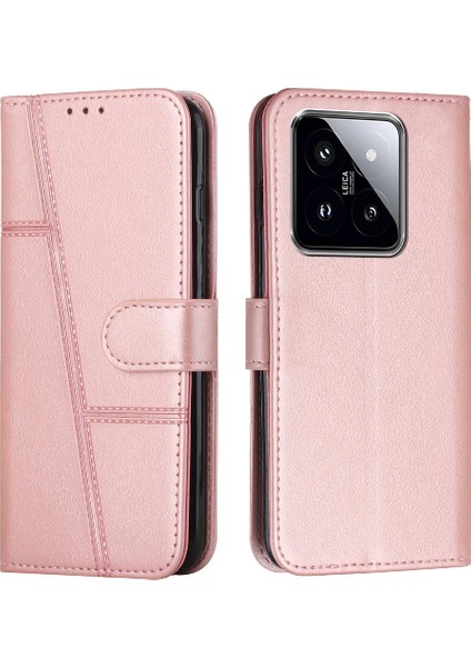 Uyumlu Xiaomi 14 Pro Cüzdan Kılıf (Yurt Dışından)