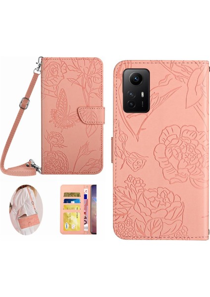 Xiaomi Redmi Için Not 12S Telefon Kılıfı Yumuşak Pu Deri Deri Cüzdan &amp; (Yurt Dışından)