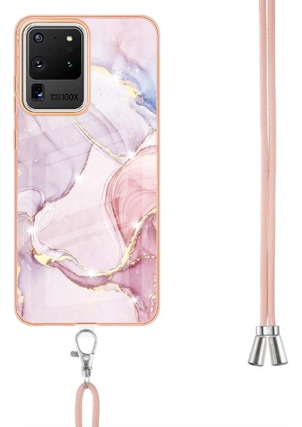 Samsung Galaxy S20 Ultra 5g Anti-Scratch Yumuşak Crossbody Kordon (Yurt Dışından)