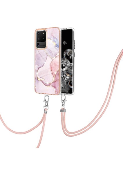 Samsung Galaxy S20 Ultra 5g Anti-Scratch Yumuşak Crossbody Kordon (Yurt Dışından)
