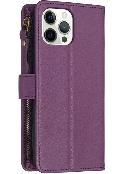 IPhone 12 Için Kılıf Promax Ekleme Çoklu Kart Yuvası Cüzdan Iş (Yurt Dışından)