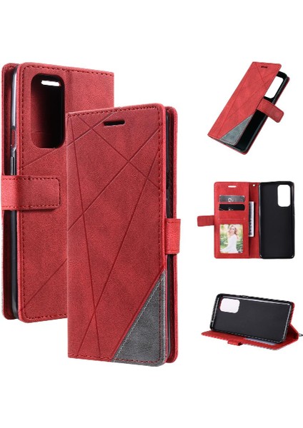 Colorful Shop Oneplus 9 Için Kılıf Cüzdan Flip Folio Kart Tutucu Kickstand Pu Deri (Yurt Dışından)