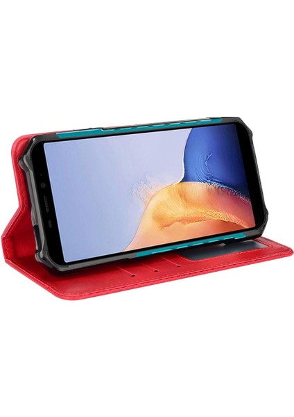 Colorful Shop Ulefone Zırh X9 Manyetik Kapatma Pu Deri Cüzdan Için Kılıf (Yurt Dışından)