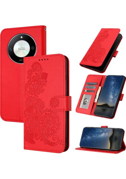 Kart Yuvası Standı Pu ile Onur Sihirli 6 Lite Kickstand Koruyucu Kılıf (Yurt Dışından)