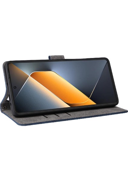 Tecno Pova 6 4g Manyetik Kapatma Kart Yuvaları Için Kılıf Kapak Flip Folio Pu (Yurt Dışından)