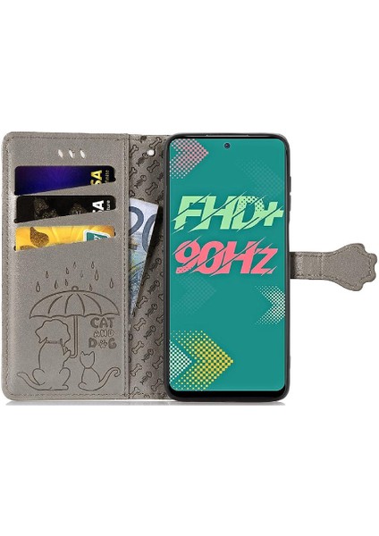 Infinix Sıcak 11S Darbeye Deri Kılıf Karikatür Hayvanlar Için Kılıf Kısa (Yurt Dışından)