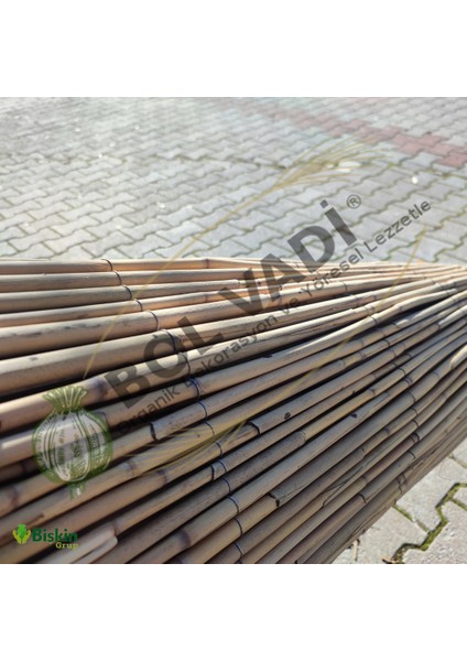 Reed Fence Çelik Tel El Örgülü Doğal Kamış Çit Balkon Çiti Hasır Bambu Çit Bahçe Çiti Ve Gölgelik Dekor fiyatları