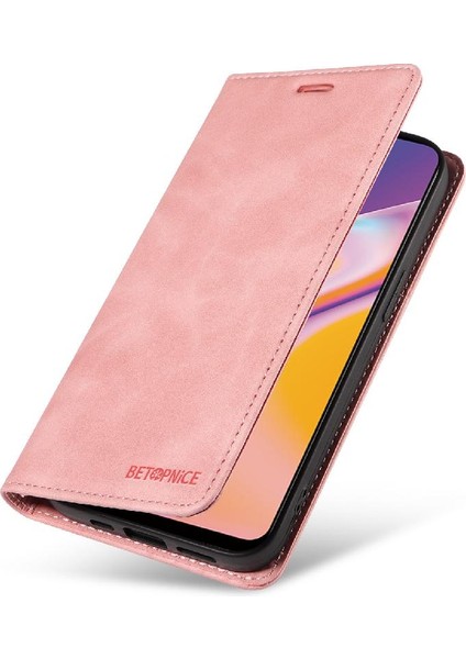 Colorful Shop Oppo A94 4g Için Kılıf Folio Cüzdan Manyetik Pu Deri Koruyucu (Yurt Dışından)