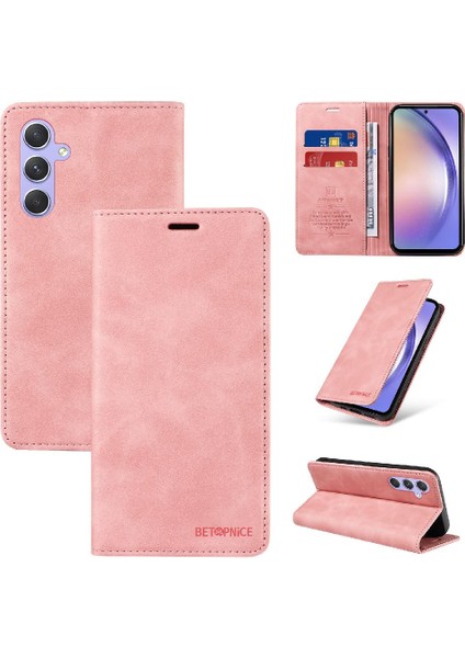 Samsung Galaxy A54 5g Koruyucu Pu Deri Folio Cüzdan Manyetik (Yurt Dışından)
