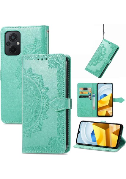 Xiaomi Poco M5 Basit Iş Darbeye Deri Kılıf Için Kılıf Çevirin (Yurt Dışından) modelleri