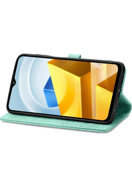 Xiaomi Poco M5 Basit Iş Darbeye Deri Kılıf Için Kılıf Çevirin (Yurt Dışından) fırsatları