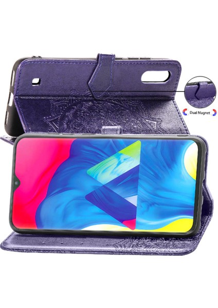 Colorful Shop Samsung M10 Zarif Desen Basit Iş Darbeye Çevir (Yurt Dışından)