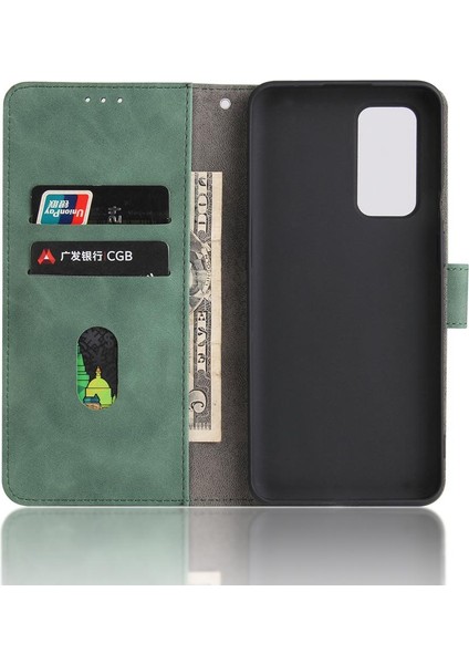 Kart Tutucu Kickstand Tam Koruma Folio ile Oneplus 9 Pro Için Kılıf (Yurt Dışından)