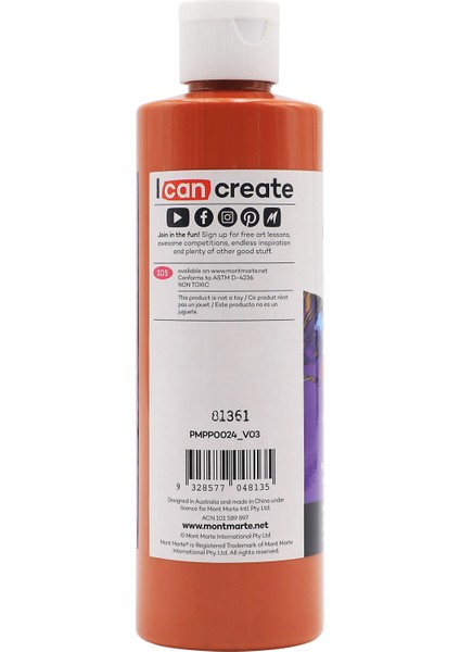Dökme Akrilik Boya Premium 240 ml Burnt Sienna fiyatları