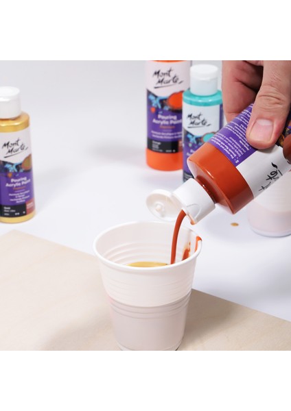 Dökme Akrilik Boya Premium 240 ml Burnt Sienna fırsatları