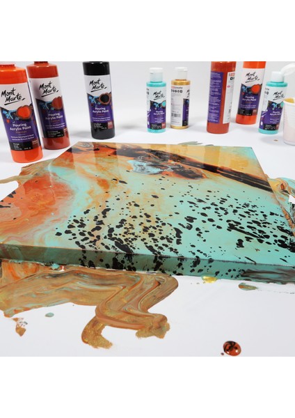 Dökme Akrilik Boya Premium 240 ml Burnt Sienna modelleri