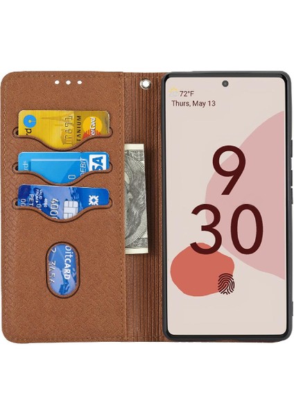 Google Piksel 6 Pro Flip Folio Kitap Kredi Kartı Tutucu El Cüzdan Için Kılıf (Yurt Dışından) fırsatları