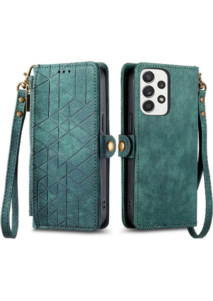 Samsung Galaxy A73 5g Darbeye Kapak Kapak Basit Iş Için Flip Case (Yurt Dışından) modelleri