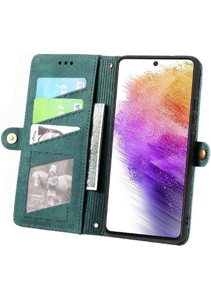 Samsung Galaxy A73 5g Darbeye Kapak Kapak Basit Iş Için Flip Case (Yurt Dışından) indirimleri