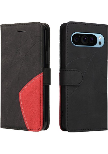 Kart Yuvası ile Google Piksel 9 5g Pu Deri Flip Folio Kılıf Için Flip Case (Yurt Dışından)