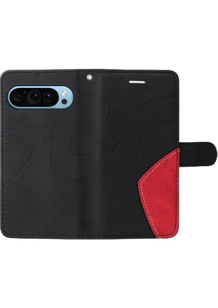 Kart Yuvası ile Google Piksel 9 5g Pu Deri Flip Folio Kılıf Için Flip Case (Yurt Dışından) modelleri