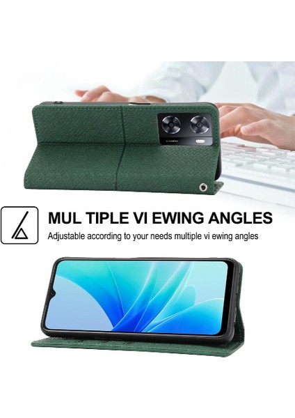 Oppo Için Kılıf A77S 4G/A57E 4g Flip Folio Kitap Pu Deri Kapak Kredi Kartı (Yurt Dışından) indirimleri