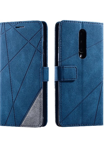 Oneplus 8 Için Kılıf Pu Deri Manyetik Cüzdan Flip Folio Kart Tutucu (Yurt Dışından)