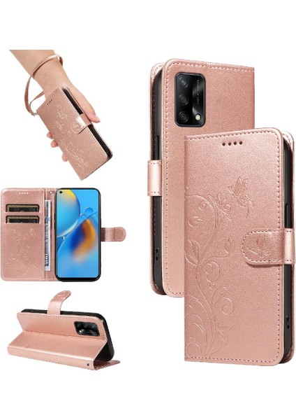 Oppo Için Kılıf F19 4G/A74 4g ve Kart Yuvası ile El Kayışı Yüksek Kalite (Yurt Dışından)