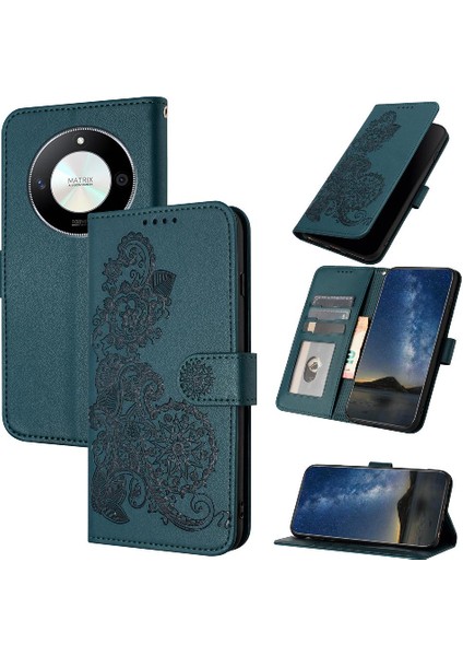 Kart Yuvası Standı Pu ile Onur Sihirli 6 Lite Kickstand Koruyucu Kılıf (Yurt Dışından)