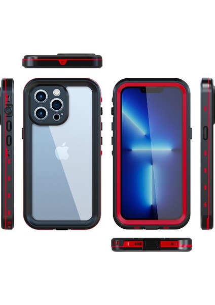 Iphone 13 Pro Için Ekran Koruyucu 12FT Askeri Darbeye Dayanıklı IP68 (Yurt Dışından)