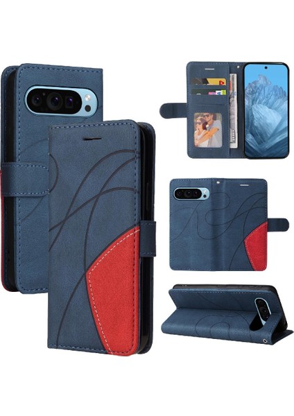 Kart Yuvası ile Google Piksel 9 5g Pu Deri Flip Folio Kılıf Için Flip Case (Yurt Dışından)