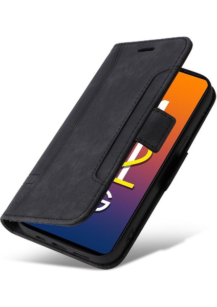 Samsung Galaxy M52 5g Kart Yuvaları Için Kılıf Cüzdan Kapak Çevirin Tpu Deri (Yurt Dışından) indirimleri
