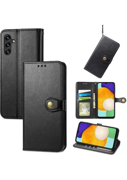 Samsung Galaxy A13 5g Flip Kapak Zarif Iş Moda Kılıf (Yurt Dışından)