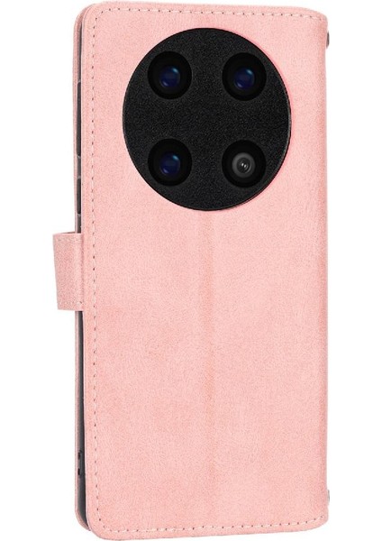 Colorful Shop Huawei Mate 60 Pro Için Flip Case Kayış Pu Deri Kickstand Manyetik Kart (Yurt Dışından)