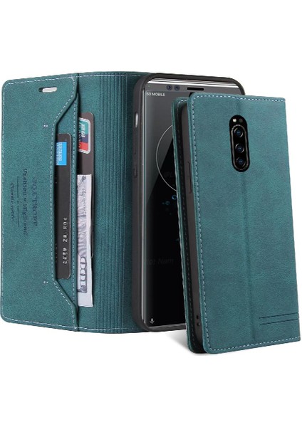 Sony Xperia Xz4 Iki Kart Yuvaları Premium Deri Premium Deri Kılıf (Yurt Dışından) fırsatları