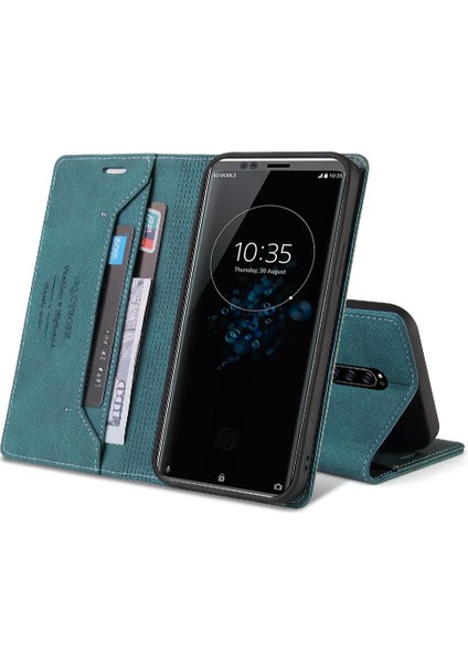 Sony Xperia Xz4 Iki Kart Yuvaları Premium Deri Premium Deri Kılıf (Yurt Dışından) indirimleri