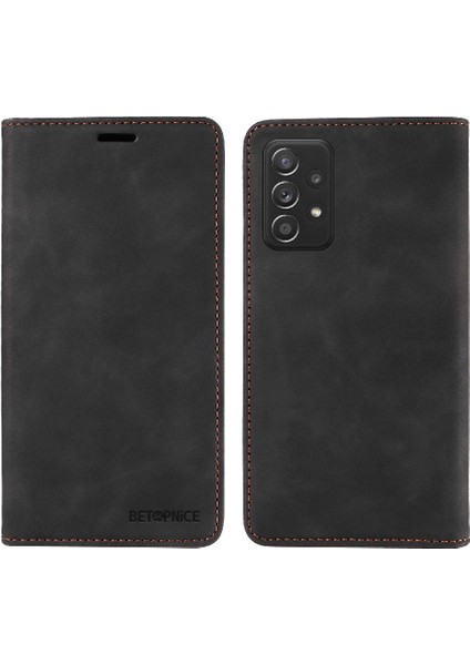 Samsung Galaxy A52S 5g Için Kılıf Folio Cüzdan Pu Deri Koruyucu Manyetik (Yurt Dışından)
