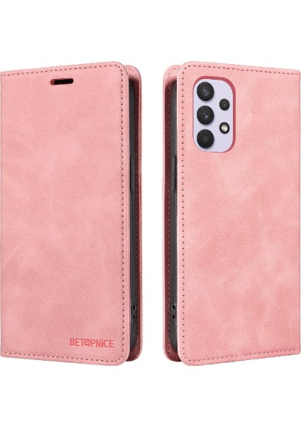 Samsung Galaxy A32 4g Pu Deri Koruyucu Manyetik Folio Cüzdan (Yurt Dışından)