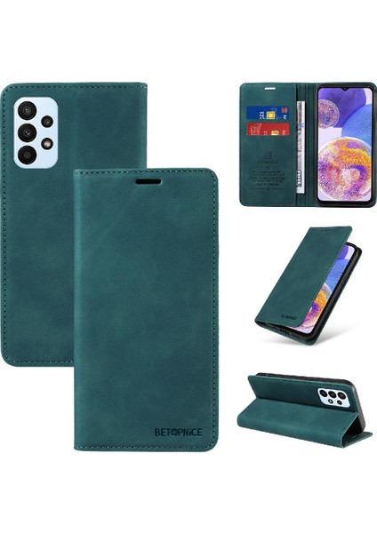 Colorful Shop Samsung Galaxy M23 5g Için Kılıf Folio Cüzdan Koruyucu Manyetik Pu Deri (Yurt Dışından)