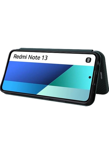 Xiaomi Redmi Için Not 13 4g Manyetik Karbon Fiber Kart Ekleme (Yurt Dışından)