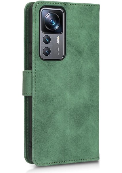 Colorful Shop Xiaomi 12T Pro Için Kılıf Tam Koruma Deri Folio Flip Case ile (Yurt Dışından)