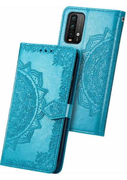 Redmi Not 9 4g Flip Kapak Için Kılıf Zarif Desen Darbeye Basit (Yurt Dışından)
