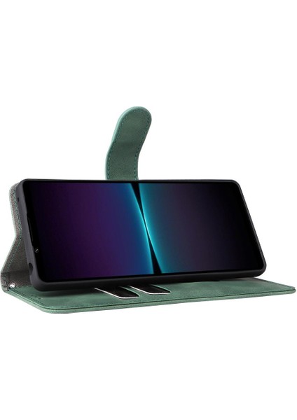 Kart Tutucu Kickstand Kart Ekleme Tam ile Sony Xperia1 Iv Için Kılıf (Yurt Dışından) indirimleri