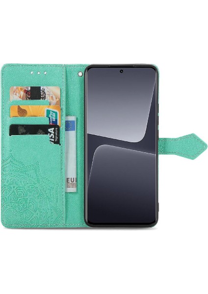 Xiaomi 13 Için Kılıf Pro Darbeye Zarif Desen Kapak Çevirin Deri (Yurt Dışından) fırsatları